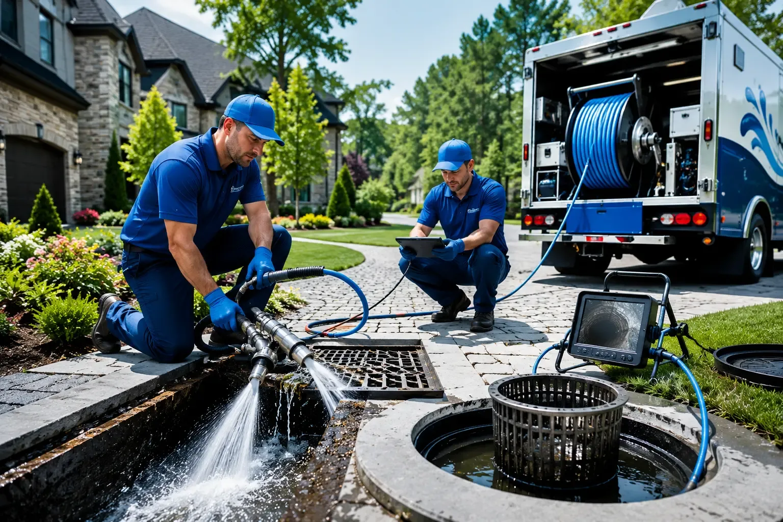 Local outdoor drain cleaning professionals in Cambridge, KS